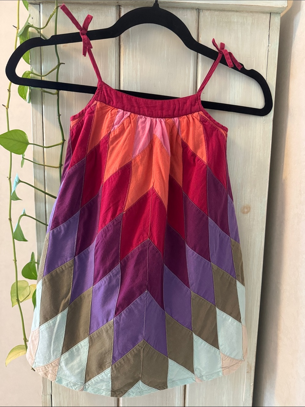 GAP Toddler BabyGap Label Patchwork Dress